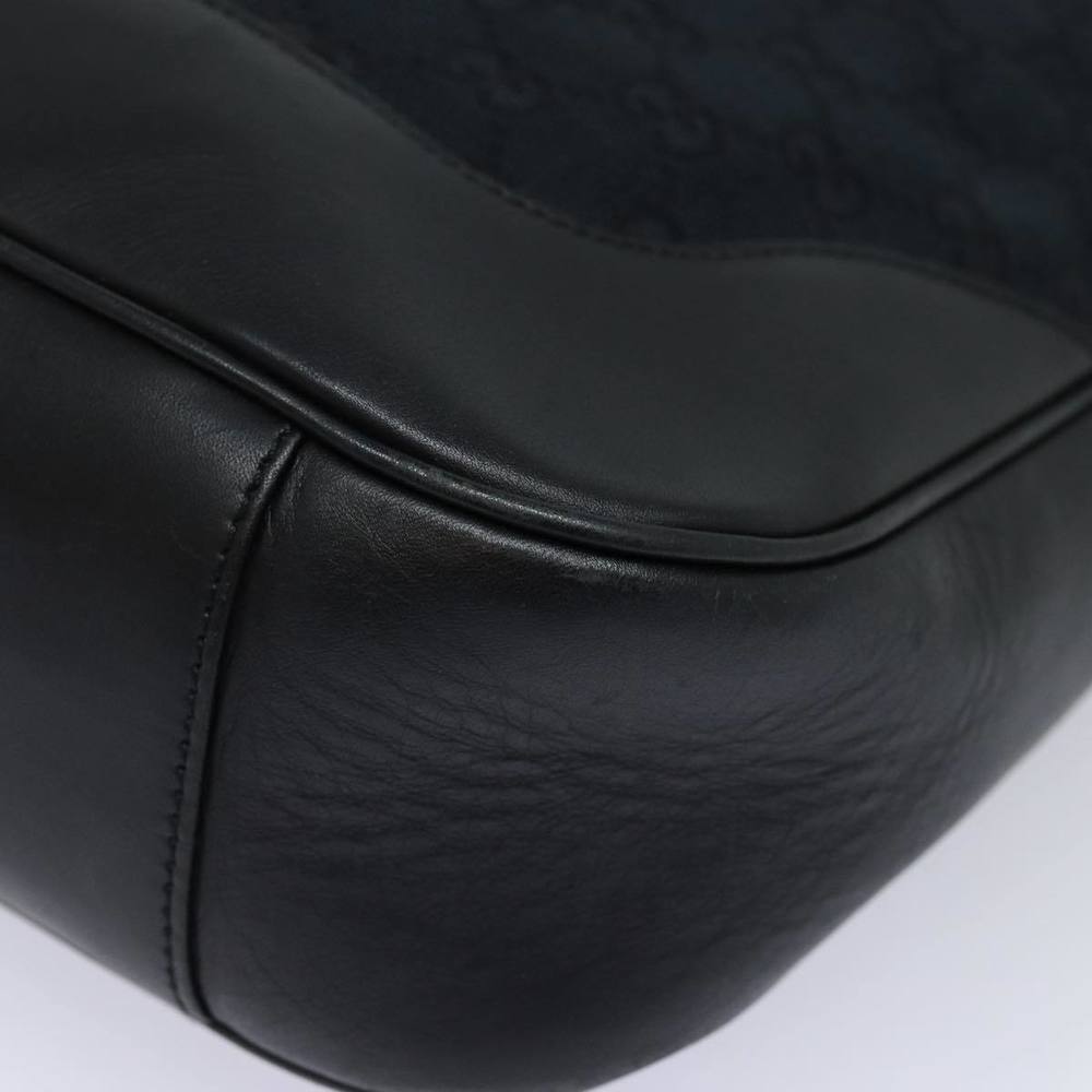 GUCCI Bamboo GG Canvas Hand Bag Black 001 4058 1705 Auth yk14057 - Picture 16 of 16